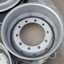 Колесный диск Китай Грузовой автомобиль 11.75х22.5/10х335 D281 14мм ET0 серебристый с вент.